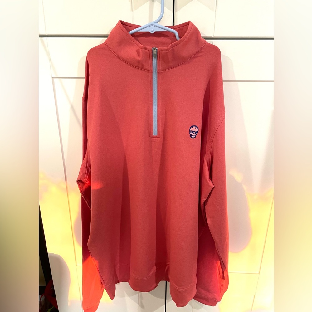 Rare Limited Edition Peter Millar Swag Golf Pullover 1/4 Zip